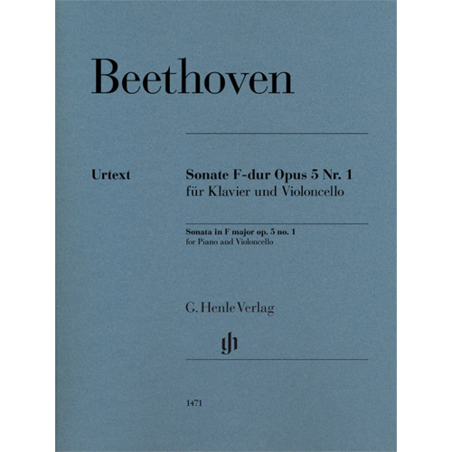 베토벤 첼로 소나타 F major op. 5 no. 1