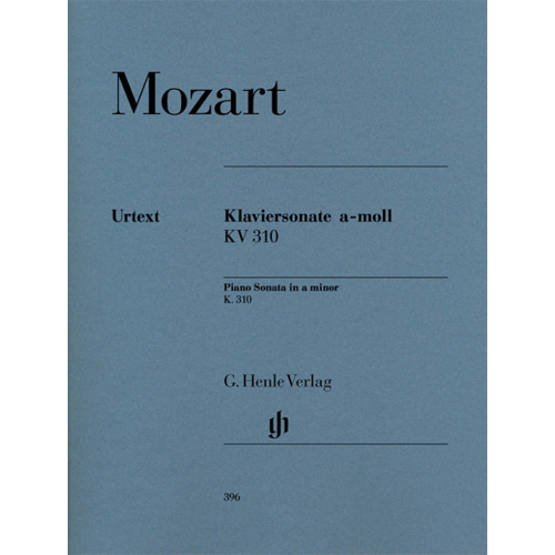 모차르트 피아노 소나타 a minor K. 310 (300d)
