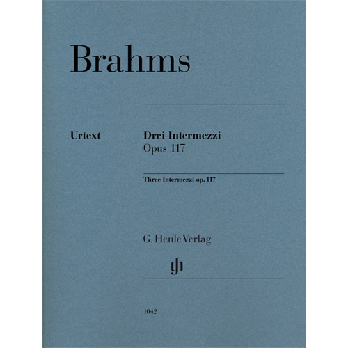 브람스 3개의 인터메조 op. 117