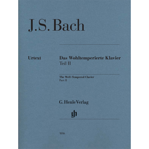 바흐 평균율 II (핑거링 없음) BWV 870-893