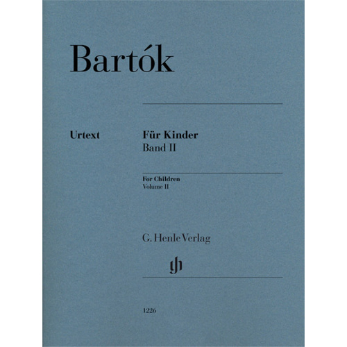 바르톡 어린이를 위한 피아노 모음곡 Volume II