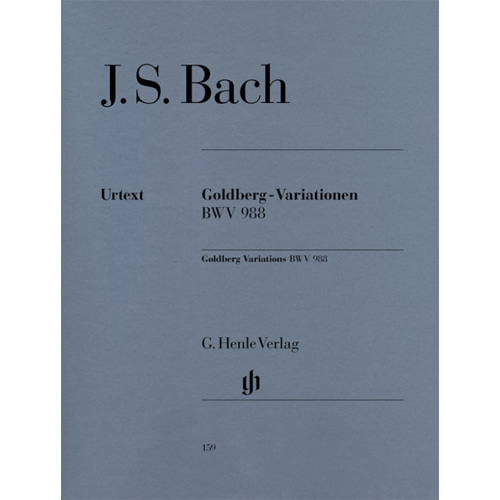 바흐 골드베르크 변주곡 (핑거링) BWV 988
