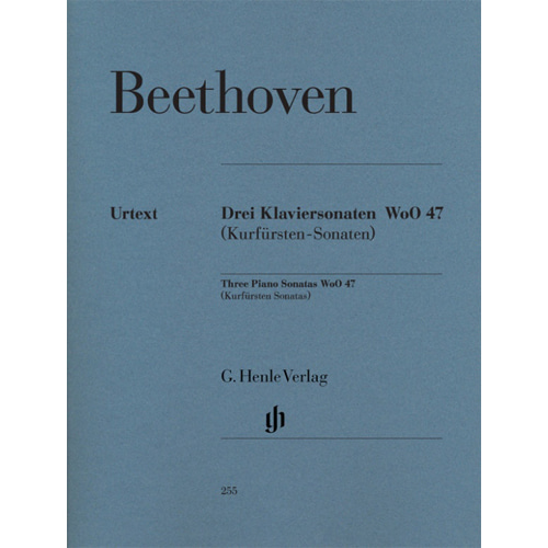 베토벤 3개의 피아노 소나타 WoO 47 (Kurfürsten Sonatas)
