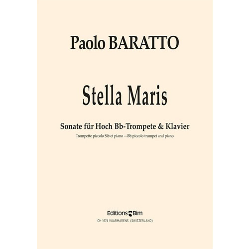 파올로 바라토 트럼펫과 피아노를 위한 스텔라 마리스