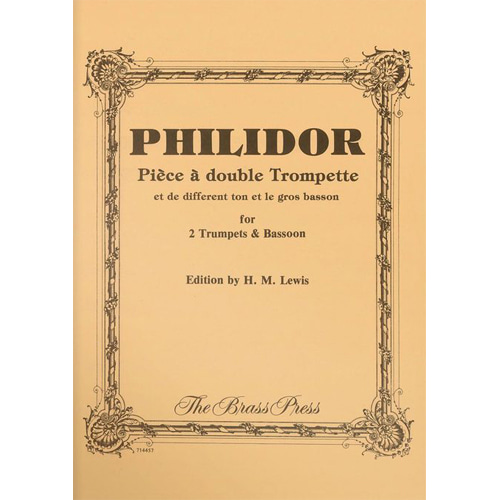 앙드레 다니칸 필리도르 2트럼펫과 바순을 위한 더블 트럼펫 소품곡
