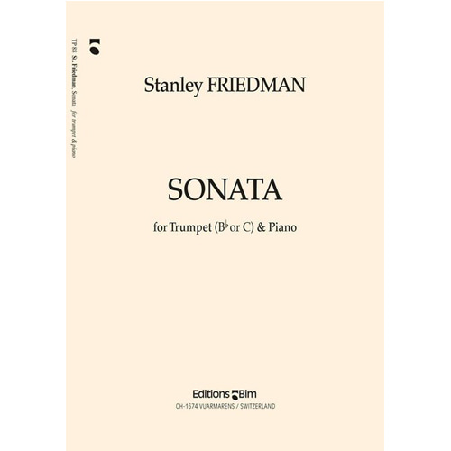 스탠리 프리드만 트럼펫과 피아노를 위한 소나타