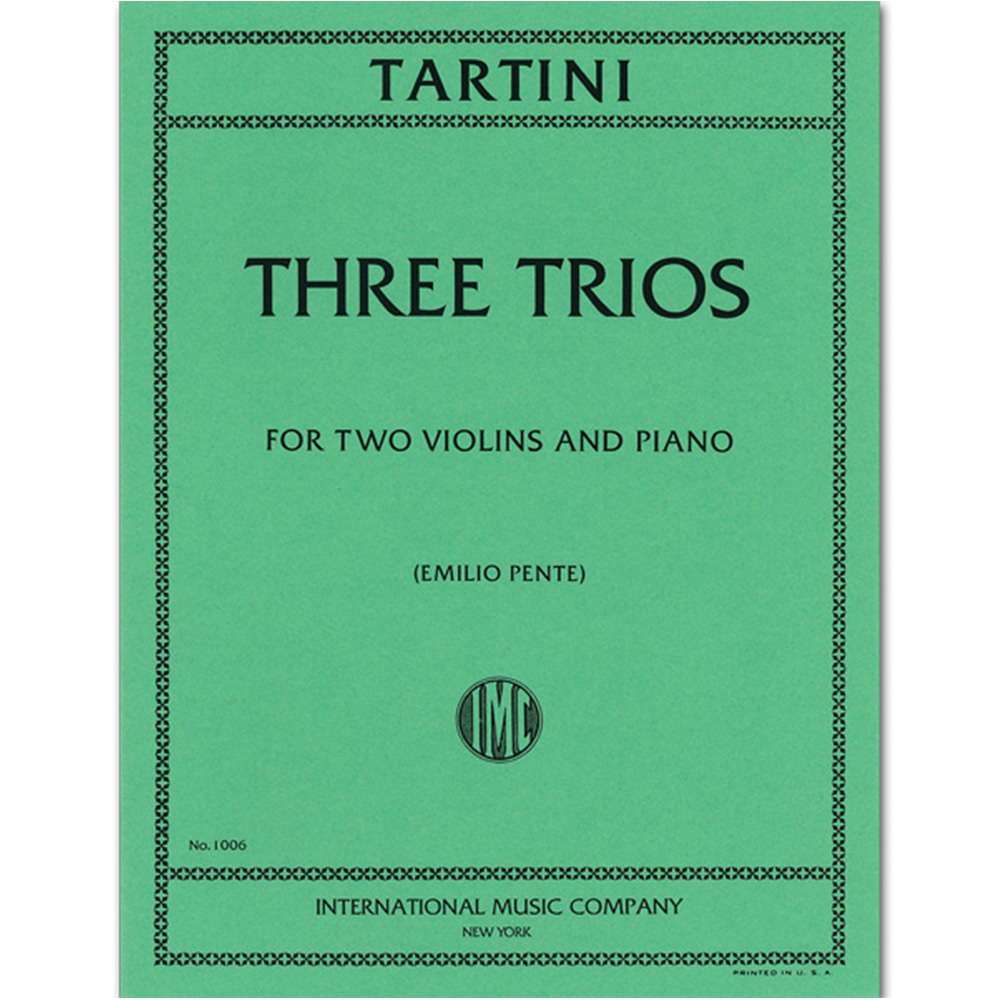 타르티니 3 트리오 in G, D, &amp; E Major 바이올린 듀오