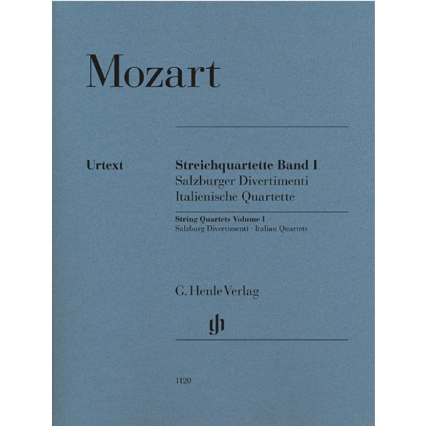 모차르트 현악 4중주 모음곡 I (2바이올린, 비올라, 첼로)