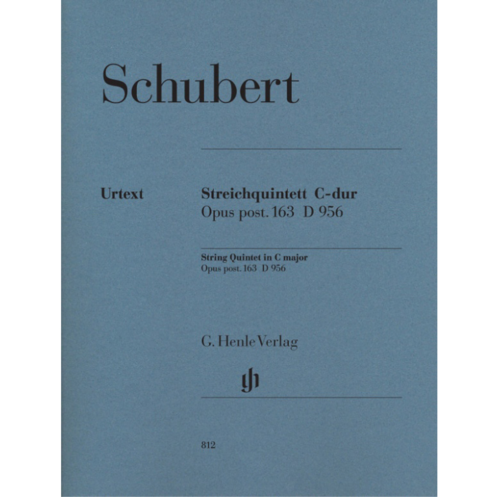 슈베르트 현악 5중주 C major op. post. 163 D 956  (2바이올린, 비올라, 2첼로)