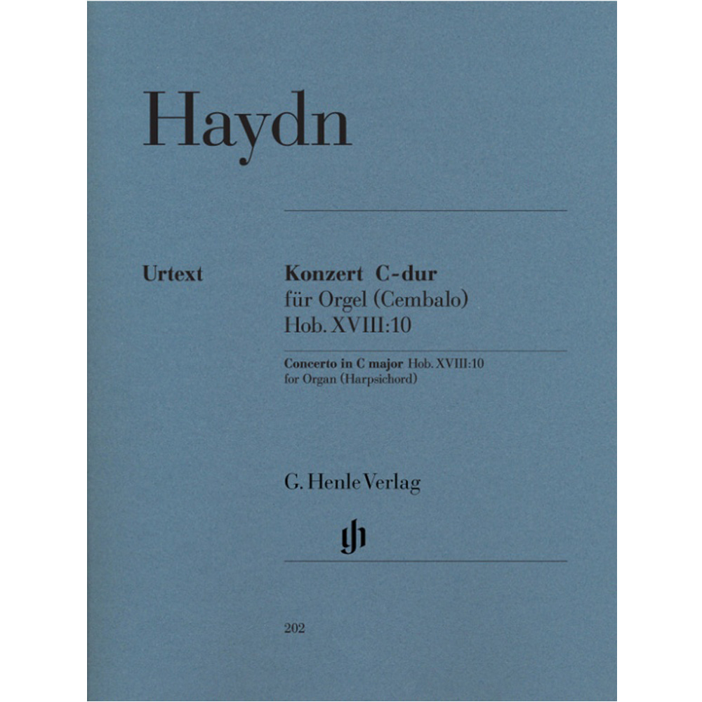 하이든 오르간 콘체르토 C major Hob. XVIII:10 (First Edition)