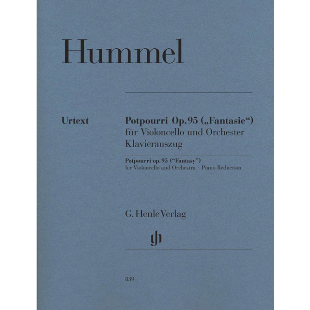 훔멜 첼로와 오케스트라를 위한 환상곡 Op. 95