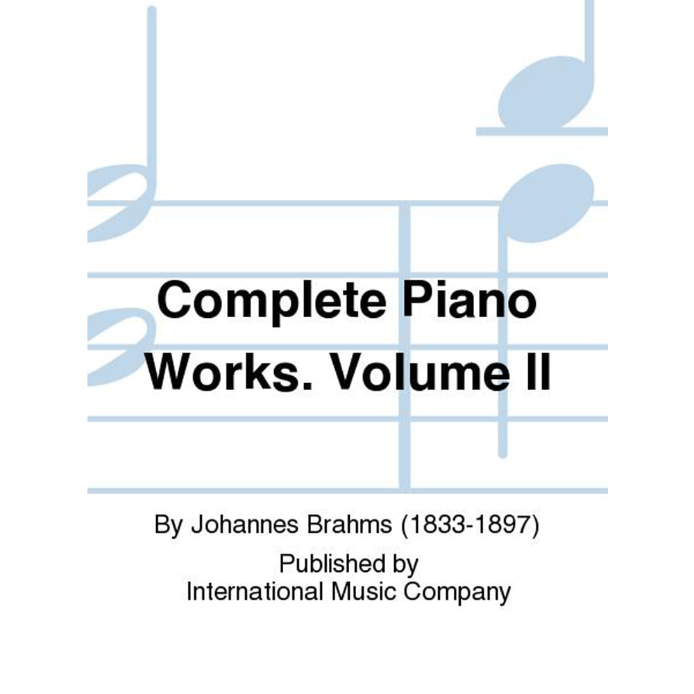 브람스 피아노 완성집 Volume II