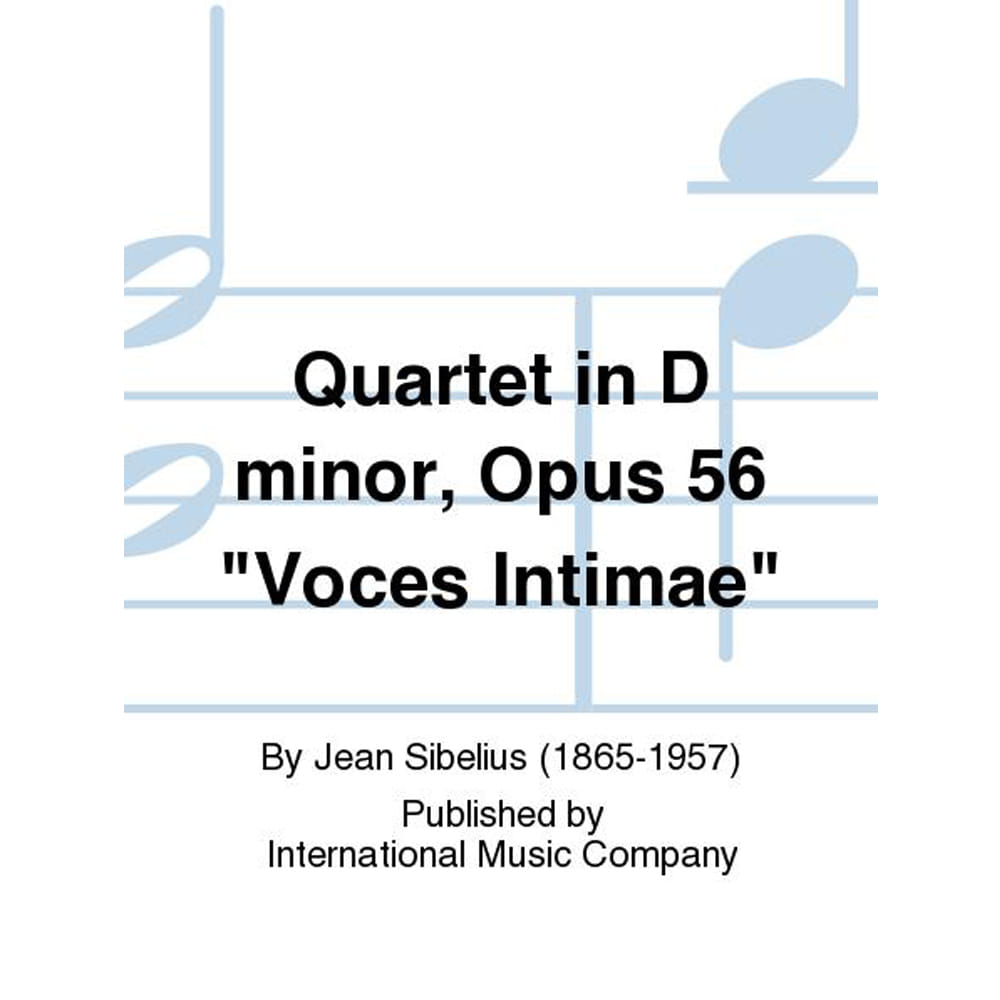 시벨리우스 현악 4중주 In D Minor, Opus 56 Voces Intimae