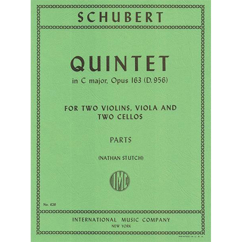 슈베르트 현악 5중주 In C Major, Opus 163, D. 956 (With 2 Cellos)