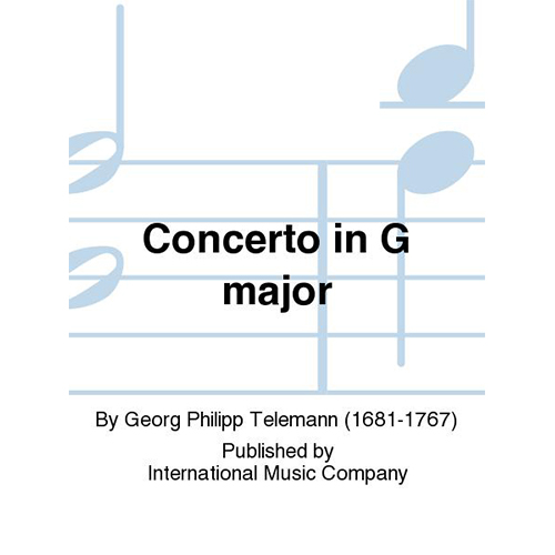 텔레만 바이올린 콘체르토 (4중주) In G Major
