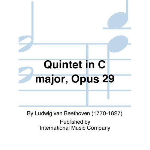베토벤 현악 5중주 In C Major, Opus 29 (With 2 Violas)