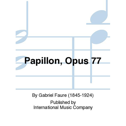 포레 첼로를 위한 파피용 Opus 77