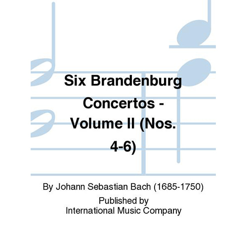 바흐 피아노를 위한 6개의 브란덴부르크 콘체르토 Volume II (Nos. 4-6) (1 Piano, 4-Hands)