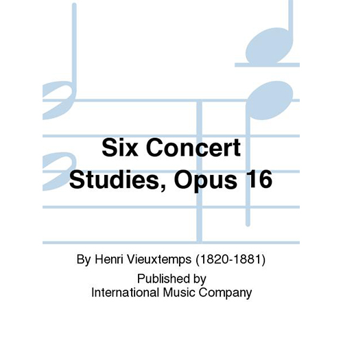 비외탕 바이올린을 위한 6개의 콘체르토 스터디 Opus 16