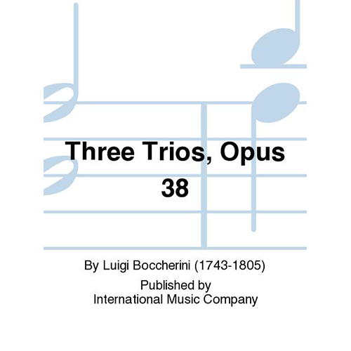 보케리니 3개의 현악 3중주 Opus 38