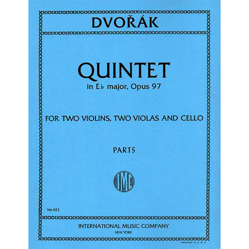 드보르작 현악 5중주 In E Flat Major, Opus 97 (With 2 Violas)