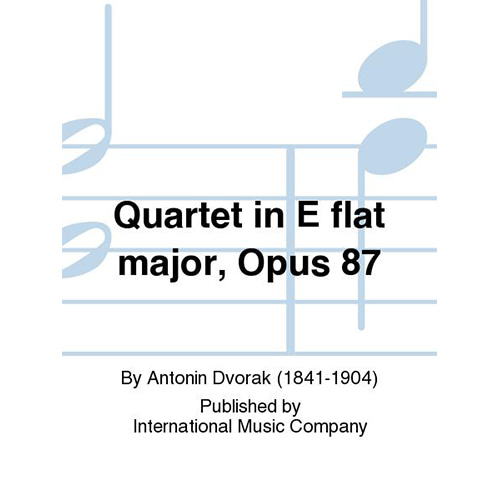 드보르작 피아노 4중주 In E Flat Major, Opus 87
