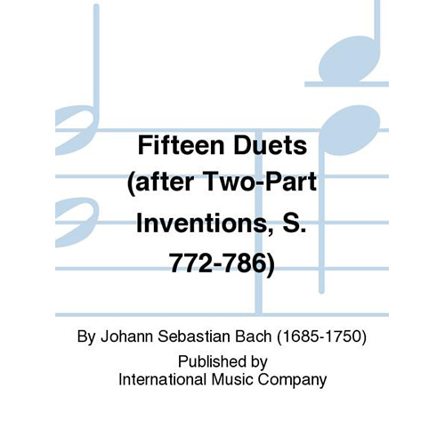 바흐 바이올린과 비올라를 위한 15개의 듀엣 (After Two-Part Inventions, S. 772-786)