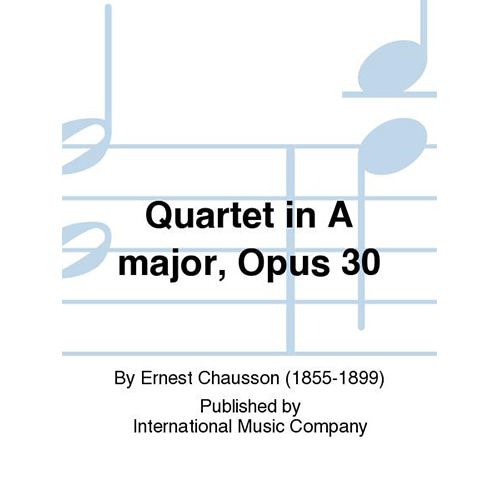 쇼숑 피아노 4중주 In A Major, Opus 30