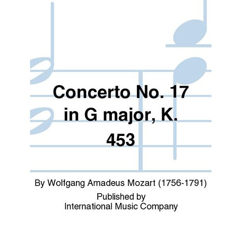 모차르트 피아노 콘체르토 No. 17 In G Major, K. 453 With Cadenzas By Mozart &amp; Dohnanyi (2 Pianos, 4-Hands)