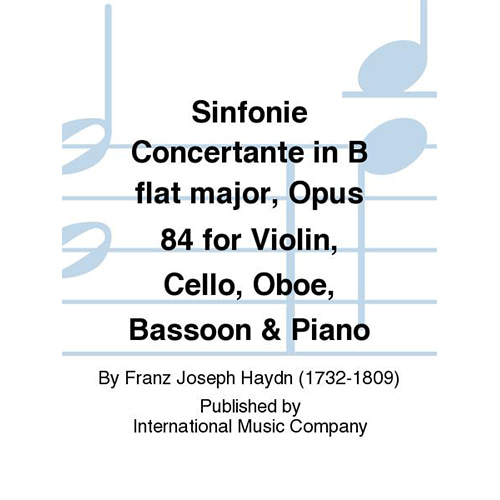하이든 신포니 콘체르탄테 5중주 In B Flat Major, Opus 84 (바이올린 첼로 오보에 바순 피아노)