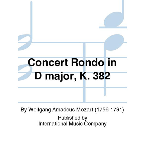 모차르트 피아노 콘체르토 론도 In D Major, K. 382 (2 Pianos, 4-Hands)