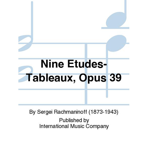 라흐마니노프 피아노를 위한 9개의 연습곡 Opus 39