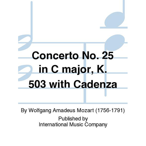 모차르트 피아노 콘체르토 No. 25 In C Major, K. 503 With Cadenza (2 Pianos, 4-Hands)