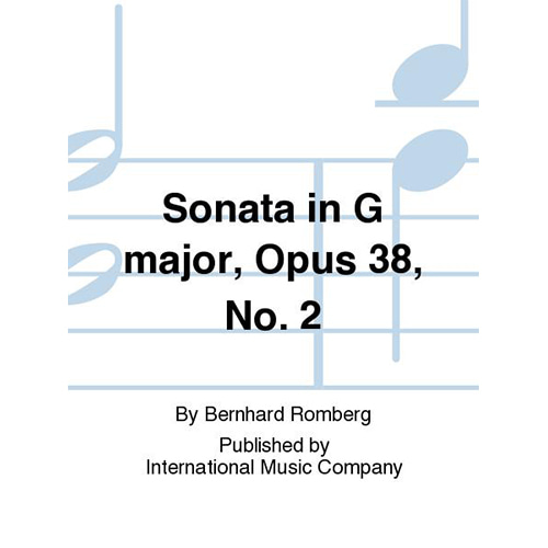 롬베르그 첼로 소나타 In G Major, Opus 38, No. 2