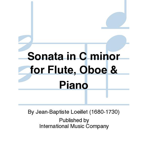 로에이렛 플룻 오보에 피아노를 위한 소나타 In C Minor