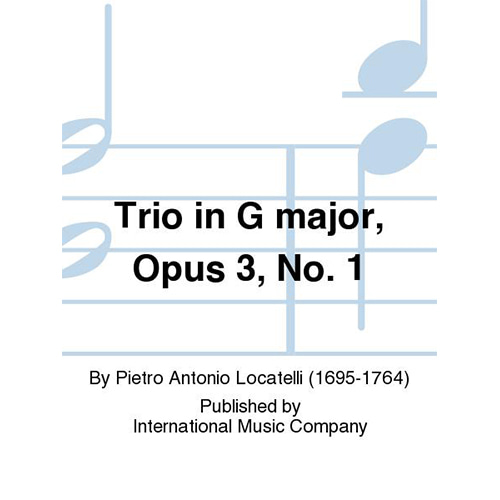 로카텔리 피아노 3중주 In G Major, Opus 3, No. 1 (With Cello Ad Lib.)