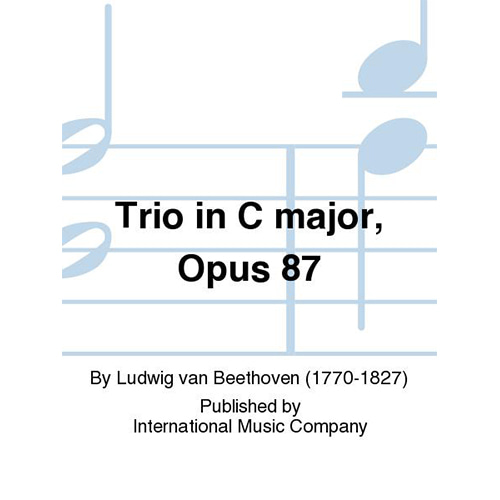 베토벤 현악 3중주 In C Major, Opus 87 (2바이올린과 비올라)