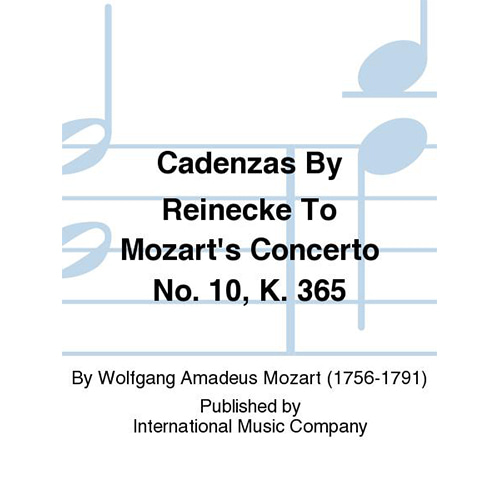 모차르트 피아노 콘체르토 No. 10 In E Flat Major K. 365 (Cadenzas By Reinecke) (2 Pianos, 4-Hands)