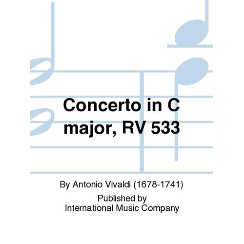 비발디 2플룻을 위한 콘체르토 In C Major, Rv 533