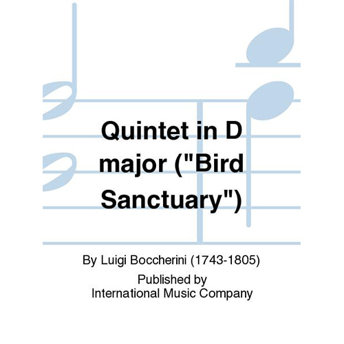 보케리니 현악5중주 In D Major (Bird Sanctuary) (With 2 Cellos)