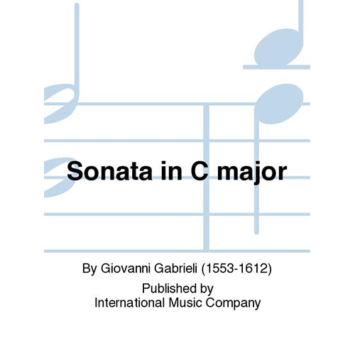 가브리엘리 3바이올린과 피아노를 위한 소나타 (or 2바이올린 비올라 피아노) In C Major