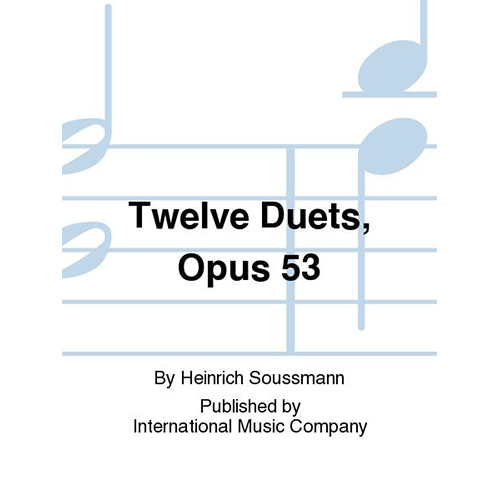 수스만 2플룻을 위한 12개의 듀엣 Opus 53