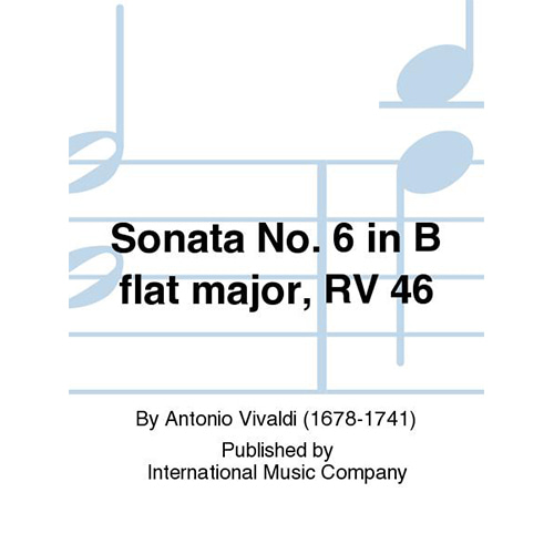 비발디 더블 베이스를 위한 소나타 No. 6 In B Flat Major, Rv 46