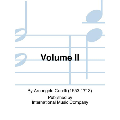 코렐리 2바이올린과 피아노를 위한 12개의 소나타 Opus 2 (With Cello Ad Lib.) - Volume II