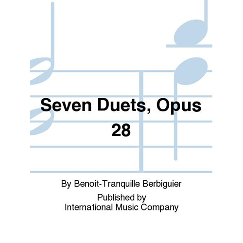 베르비기어 2플룻을 위한 7개의 듀엣 Opus 28