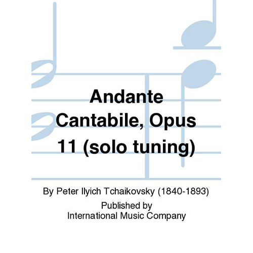 차이코프스키 더블 베이스를 위한 안단테 칸타빌레 Opus 11 (Solo Tuning)