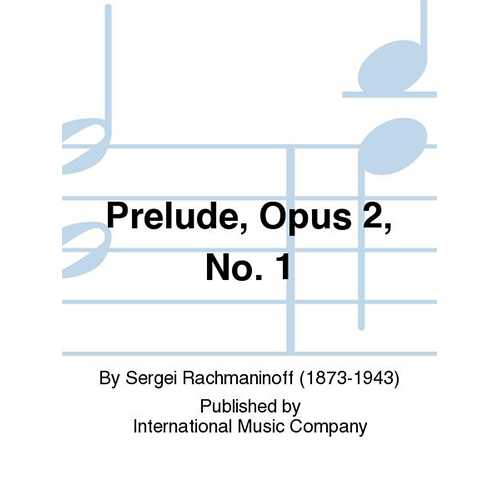 라흐마니노프 첼로를 위한 프렐류드 Opus 2, No. 1