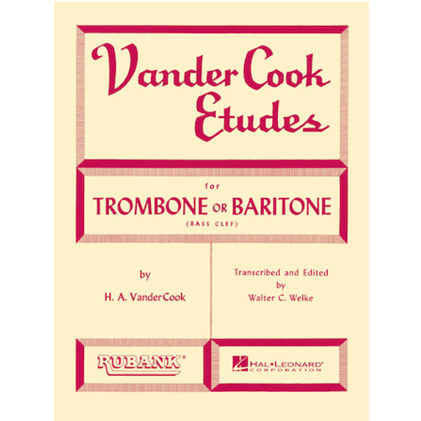 밴더쿡의 트롬본(바리톤) 연습곡 77 단계적 에튜드
