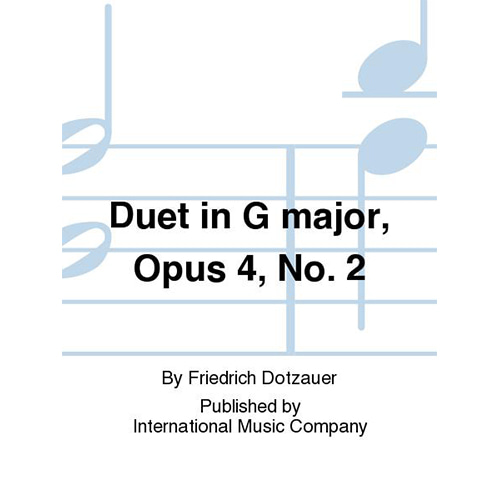 도차우어 바이올린과 첼로를 위한 듀엣 In G Major, Opus 4, No. 2