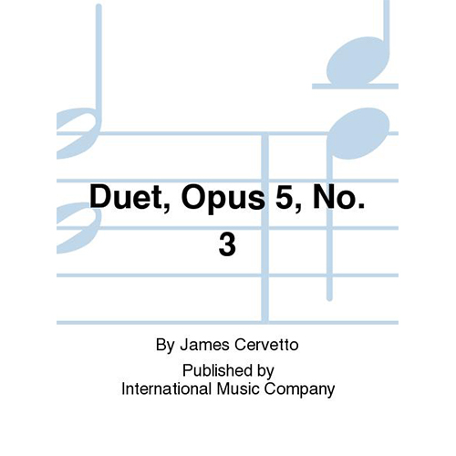 세르베토 바이올린과 첼로를 위한 듀엣 Opus 5, No. 3